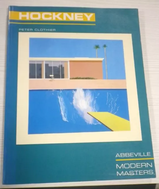 David Hockney (Modern Masters), Peter Clothier, Very Good Condition