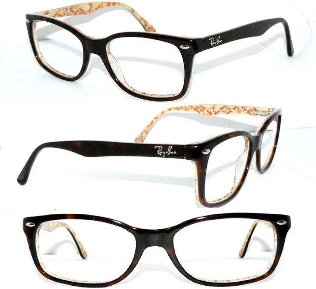 Ray Ban Brille Braun Beige Rot 5228 5057 Herren 5180 53 Fassung 5267 Gestell
