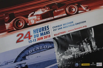 Affiche Originale 24 Heures Du Mans 2005 - Course Automobile - Occasion
