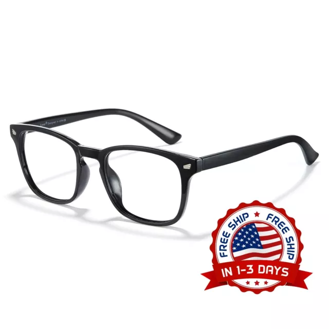 LUNETTES COUPE LUMIERE BLEUE pour hommes et femmes verres transparents anti rayures EUR 15 52 PicClick FR