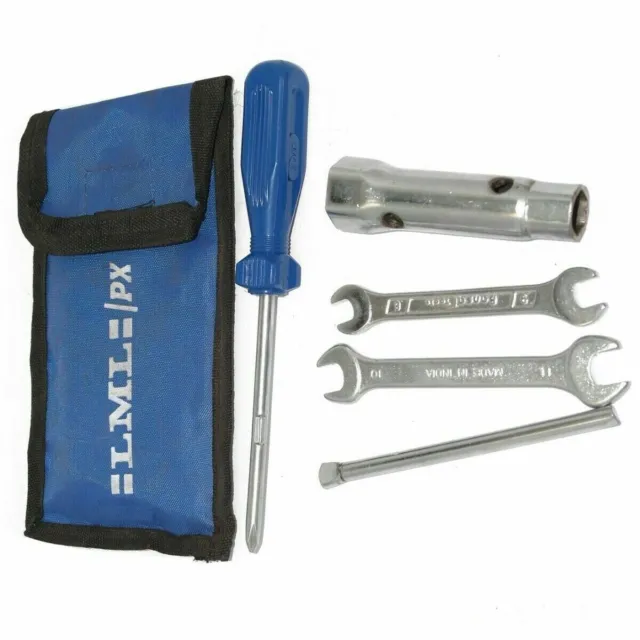 BRAND NEW Vespa Scooter PX LML Star Stella Tool Kit With Blue Pouch