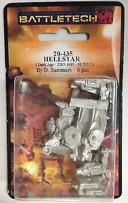 Battletech Hellstar DA Mech Miniature 20-435 (*See Per Order Flat Rate Shipping)