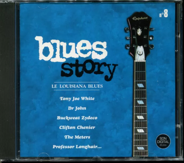 Blues Story - N°8 Le Louisiana Blues - Cd Compilation Neuf Et Sous Cello