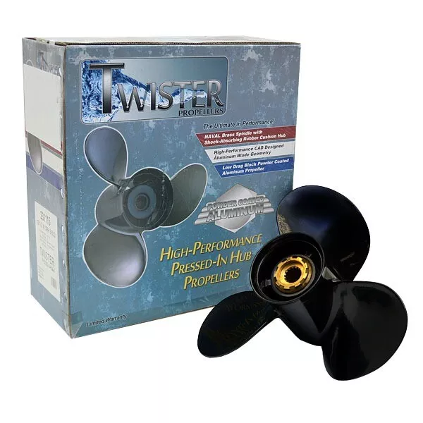 Michigan Wheel Twister Boat Propeller 231115 | RH 13 1/2 x 15P