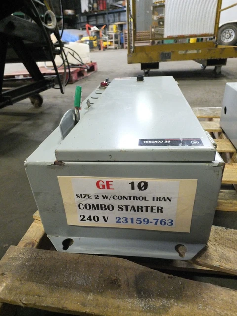 Ge - Combination Starter W/Control Tran - Size 2 - 240 V - Single Ph