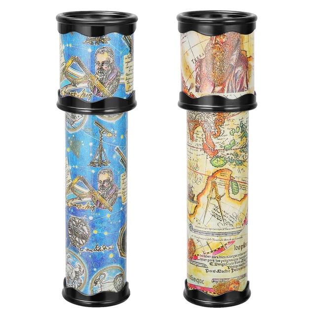 Lot De 4 Kaléidoscopes Pour Enfants - Jouet éducatif Rétro, Cadeau D'anniversaire Ou Noël
