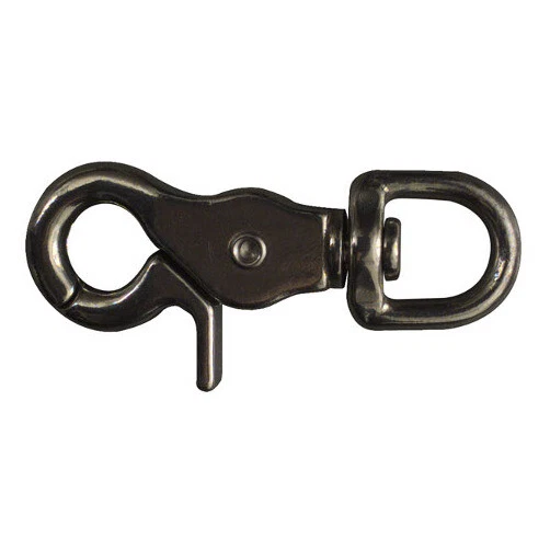 1/2" X 2-5/8" Stainless Steel Round Swivel Eye Trigger Snap