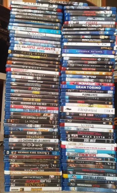 LOT 102 BLURAY DIVERS  / action , science-fiction , comedie , Marvel etc...