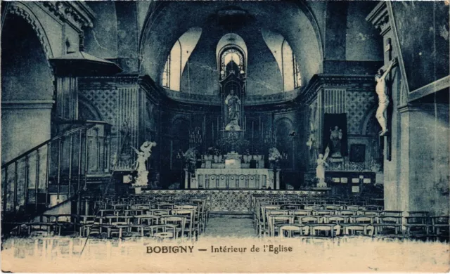 CPA Bobigny Interieur de l'Eglise FRANCE (1372894)