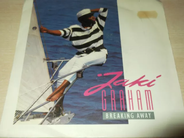 Jaki Graham   Breaking away  7" Vinyl Record