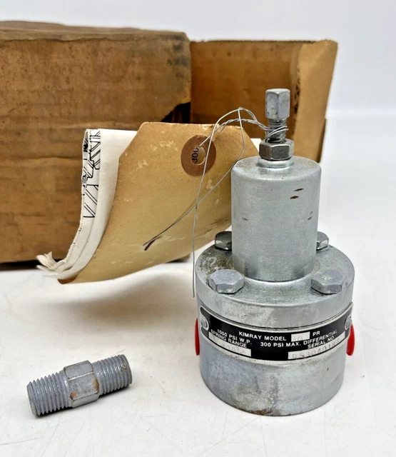 KIMRAY OVER PRESSURE PROTECTOR 30PR 1000 PSI W.P. 0-300 PSI Max Lot 2A