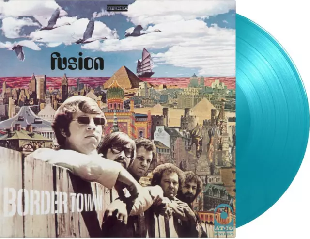 Fusion  Border Town 2023 limited turquoise number LP Album vinyl record reissue