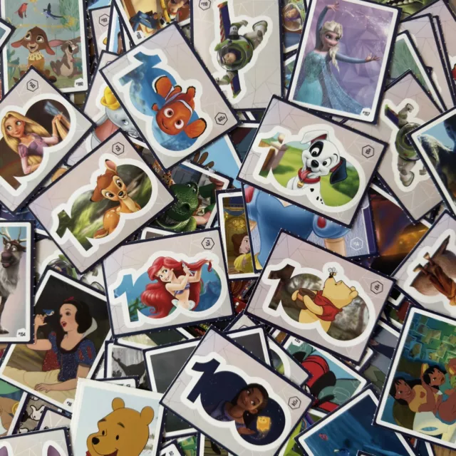 "100 Jahre Disney" Rewe Sticker 30 Sticker aussuchen aus ALLEN 180