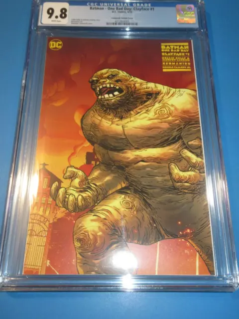 Batman One Bad Day Clayface #1 Camuncoli Variant CGC 9.8 NM/M Gorgeous Gem Wow