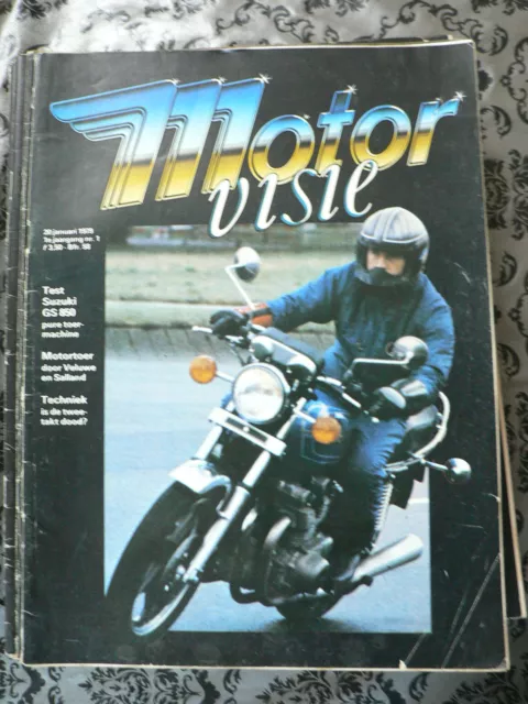 Motorvisie Dutch Motorcycle Mag Complete Set 1979-1983 About 118 Issues