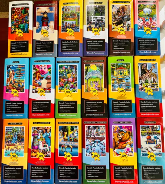 D.o.w.d.le 500 Art Puzzles