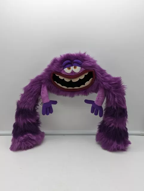 Disney Pixar Monsters University ART 13" Purple Monster Disney Store Plush