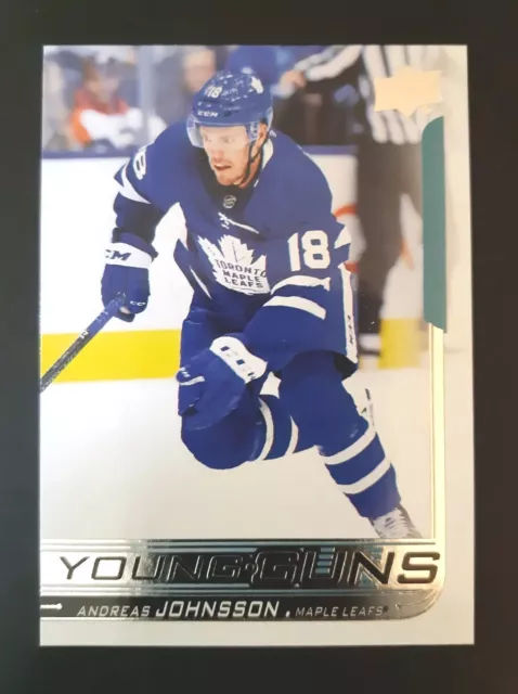 Andreas Johnsson 2018-19 Upper Deck Young Guns Rookie #492