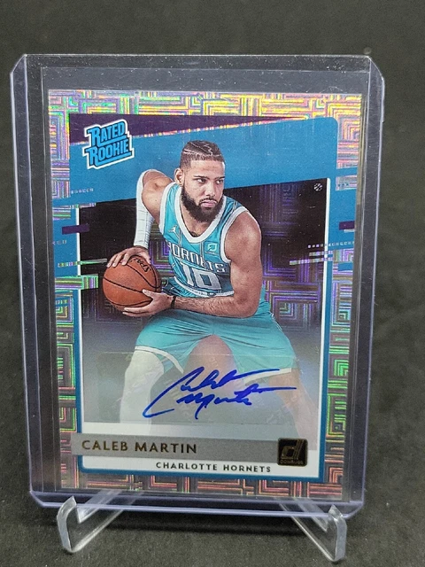 Caleb Martin Donruss Auto RC Squares Mojo Infinite  signed Rookie