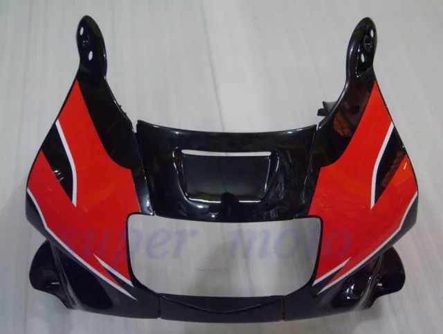 Front fairing nose cowl Headlight Cover Fit For Honda CBR600 F2 1991-1994 Red BL