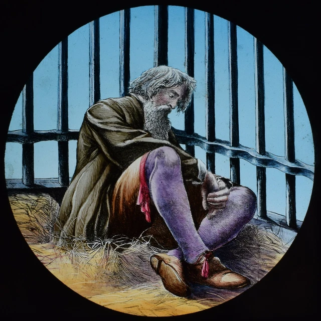 Magic Lantern Slide PILGRIMS PROGRESS NO26 C1890 JOHN BUNYAN ILLUSTRATION