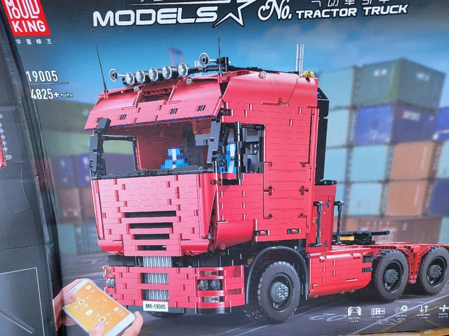 Mould King 18009 Tiger Climbing Truck - 2014 Teile Bausatz Mit Fernbedienung