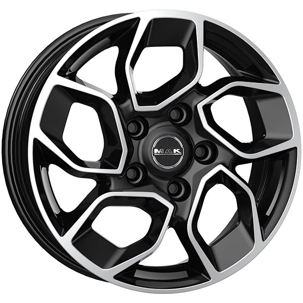 JANTES ROUES MAK Express Pour Opel Movano-C 7X17 5X118 Black Mirror Ca8 ...