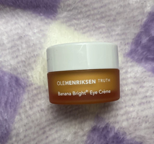 OLE HENRIKSEN BANANA Bright Eye Cream 7ml Travel Size New Unboxed £16.