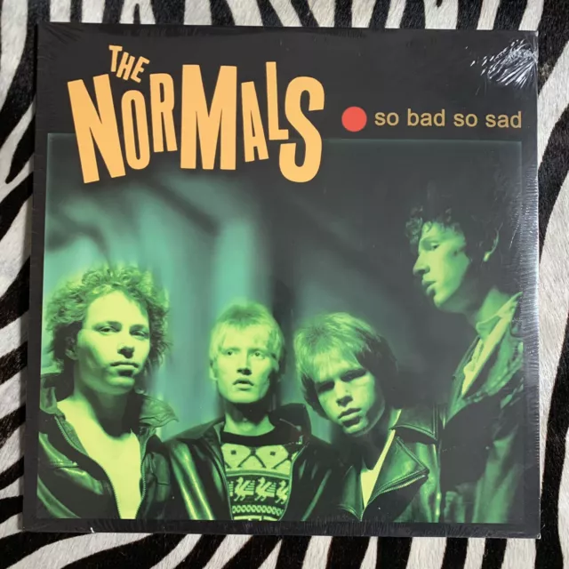 The Normals - So Bad So Sad LP Power Pop Punk Kbd New Orleans Vinyl Almost Ready