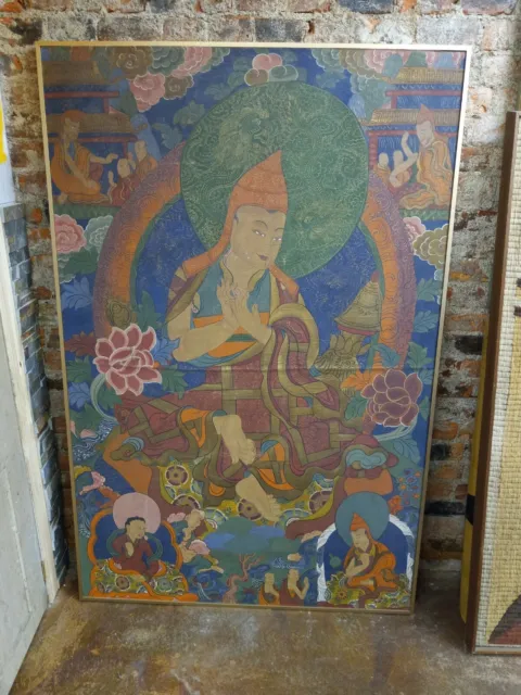 Mongollian Buddist Painting on cloth