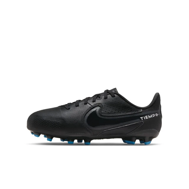 Nike Kinder Legend 9 Academy FG/MG Fußballschuhe Schwarz/Weiß DA1333-001