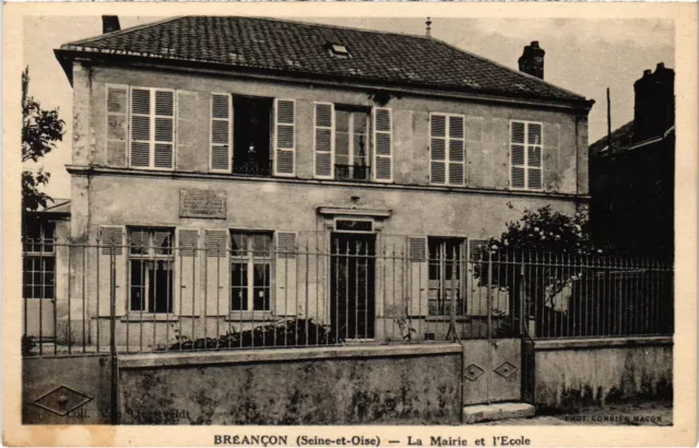 CPA Breancon La Mairie et l'Ecole FRANCE (1309852)