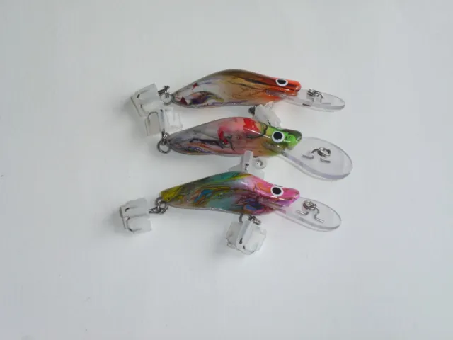 3 X HANDCRAFTED Timber Optimistic Lures 50mm by George Forbes Trout Yella  belly $36.00 - PicClick AU