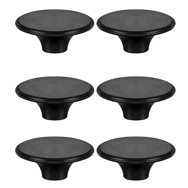 Unlorspy Solid Dutch Oven Knob Set - 4 Pack, Stainless Steel Replacement Handle, Gold/Silver, Universal Fit - View #7