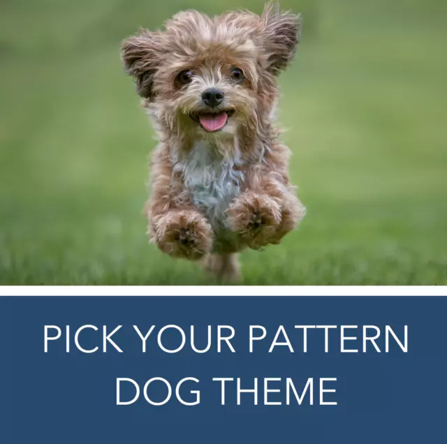 Pick Your Pattern - Dog Themed Cross Stitch Patterns Updated 3/23/2023