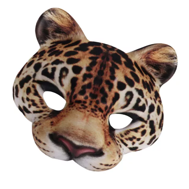 Masquerade Eyemask Women Halloween Leopard Ornament Clothing
