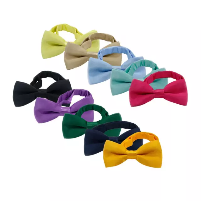Adjustable Bow Ties Versatile Lightweight Boys Fashion Casual Neck Bowties for