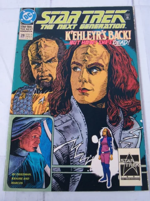 Star Trek: Next Generation #28 Feb. 1992 DC Comics