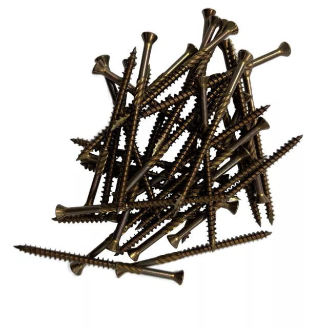 LOT DE 200 VIS DE TERRASSE 5 x 70 mm INOX A2 TORX 25