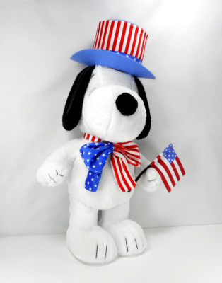 patriotic snoopy plush