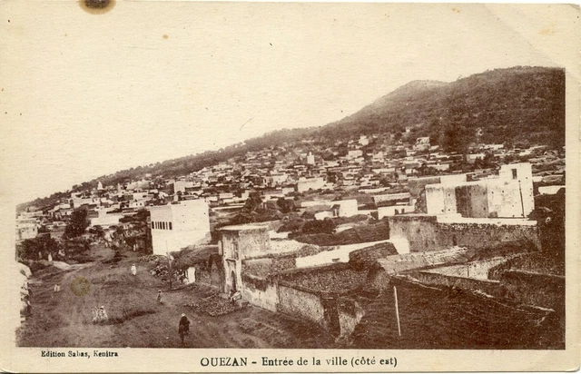 Carte Postale // Maroc // Ouezzan Entree De La Ville Cote Est