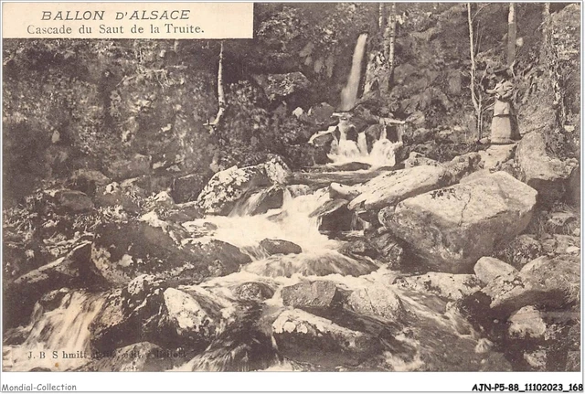 CPA 88 Vosges – Ballon D’Alsace – Hôtel Du Saut De La Truite – Carte Postale Ancienne