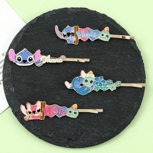 LILO AND STITCH Metal Hairpin Hair Sticks Women cosplay costume Hutao ...