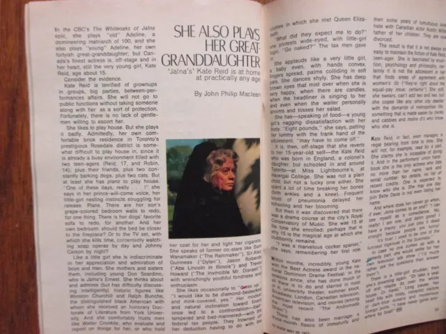 1972 TV Guide(GARY COLLINS/THE FBI/LEE MERIWETHER/J EDGAR HOOVER/BRENDA  VACCARO