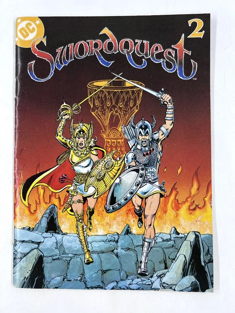 Swordquest 1 DC Comic Book Volume 1 Book 2 Atari 1982 Fireworld