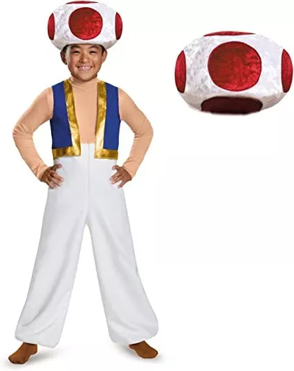 Super mario fancy dress kids hotsell