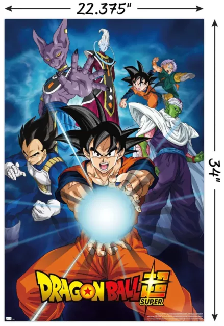 Trends International Dragon Ball Super - Groups Wall Poster Unframed NEW