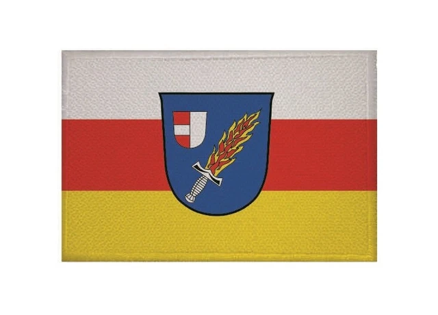Patch Termoadesivo Bandiera Oberpfalz 9x6cm - U24