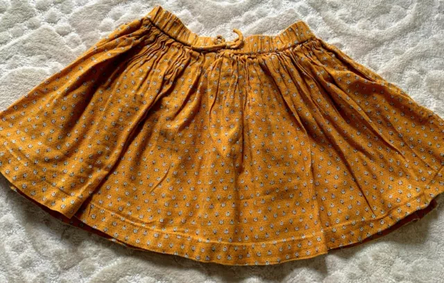 Next Girls Skirt 18-24months Mustard