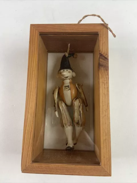 FREDERICO FABBRINI I PUPI CERAMIC Jester Puppet MARIONETTE HANDMADE/PAINT ITALY